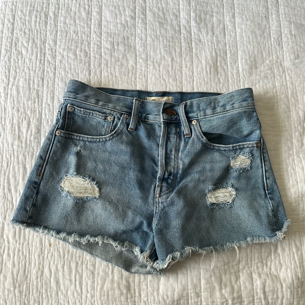 Madewell relaxed denim shorts